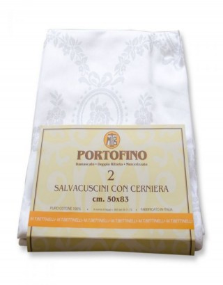 Federe Damascate con Zip...