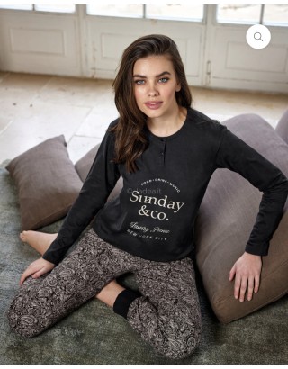 Pigiama donna JADEA caldo...