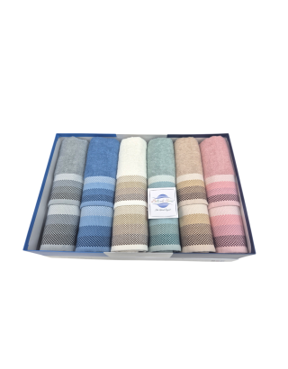 Set 6+6 asciugamani spugna...